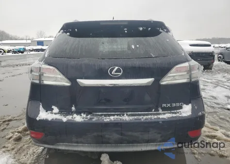 2010 Lexus Rx 350 from USA, damaged, VIN 2T2BK1BA2AC033874